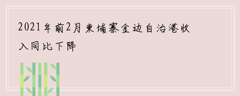 2021年前2月柬埔寨金边自治港收入同比下降