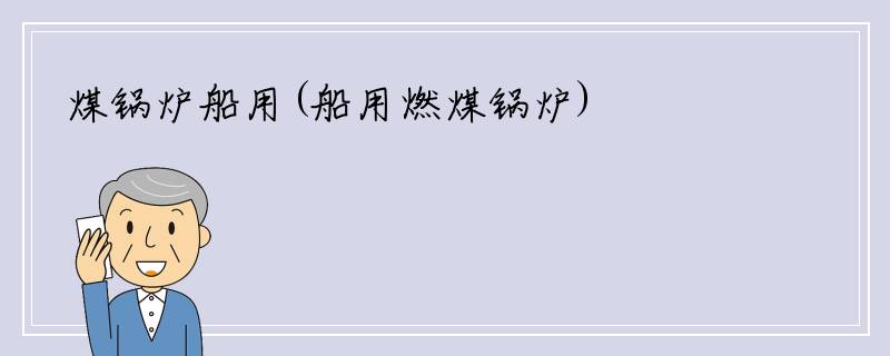 煤锅炉船用(船用燃煤锅炉)